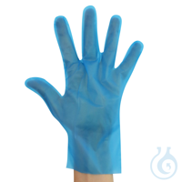 TPE-Handschuhe Allfood Thermosoft, blau, Gr. 8/M glatt