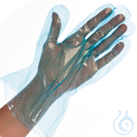LDPE-Handschuhe Polyclassic Soft, blau, Gr. 9/L gehämmert LDPE-Handschuhe...