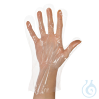 HDPE-Handschuhe Polyclassic Strong, transparent, Gr. 9/L | geblockt...