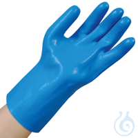 Chemikalienschutzhandschuhe Professional, blau, Gr. 10/XL | Latex Länge 30 cm...