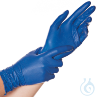 Latexhandschuhe Soft Blue, blau, Gr. 8/M | puderfrei Latexhandschuhe Soft...
