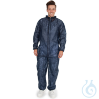 Overalls Eco, dunkelblau, Gr. XXL | PP Reißverschluss Overalls Eco,...