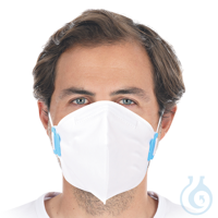Atemschutzmasken FFP3 NR, vertikal faltbar | PP mit Kopfbändern...