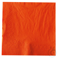 Servietten Cocktail, 24 x 24 cm, 3-lagig, 1/4 Falz, orange | Zellulose,...