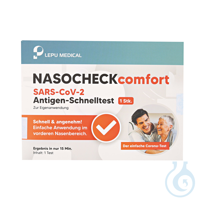 NASOCHECKcomfort SARS-CoV-2 Antigen-Schnelltest | Nasenabstrich (Anterio...