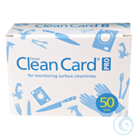 Nachfüllset Clean Card® Pro | Hygiene-Schnelltest 50 Kontrollkarten,...