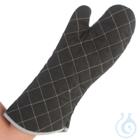 Hitzeschutzhandschuhe Flamestar, schwarz, 44 cm | Canvas bis 250°C...