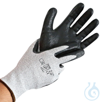 Schnittschutzhandschuhe Cut Craft, grau/schwarz, Gr. 10/XL |...