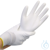 Feinstrickhandschuhe Ultra Flex Hand 3/4-beschichtet, weiß, Gr. 11/XXL |...