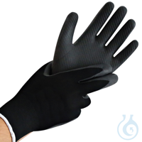 Feinstrickhandschuhe Ultra Grip, schwarz, Gr. 10/XL |...