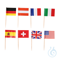 Flaggenpicker Nations, 65 mm | Holz Flaggenpicker Nations, 65 mm | Holz 