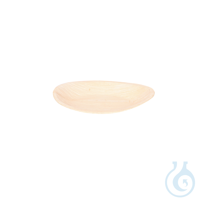 Teller, oval, 170 x 120 mm | Palmblatt Höhe 18 mm, natur Teller, oval, 170 x...