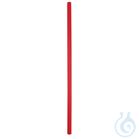 Papiertrinkhalme Jumbo, einfarbig rot, ø 8 mm, 250 mm | FSC®-Mix...