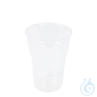 Kaltgetränkebecher, 300 ml / 12 oz, ø 85 mm | PLA transparent...