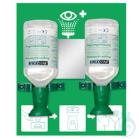 Augenspülstation Eye Care Double, Actiomedic® 2 x 500 ml Natriumchlorid 0,9 %...