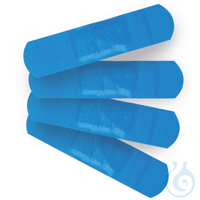Pflasterstrips Detect + Aquatic | PE, detektierbar blau, 19 x 72 mm...
