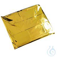 Rettungsdecken | Aluminium gold/silber, 210 x 160 cm