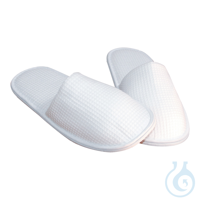 Slipper Relax, geschlossen, weiß | Baumwolle Einheitsgröße Slipper Relax,...