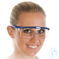 Schutzbrille Fit, blau | Kunststoff Schutzbrille Fit, blau | Kunststoff 