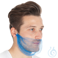 Bartschutz, blau | Nylon, detektierbar Pappscheibe Bartschutz, blau | Nylon,...