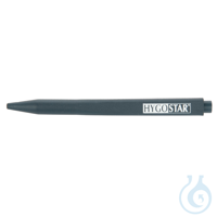 Kugelschreiber, einziehbar, Schrift: schwarz | Kunststoff, detektierbar...