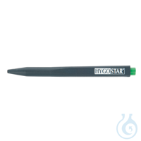 Kugelschreiber, einziehbar, Schrift: grün | Kunststoff, detektierbar Gehäuse:...