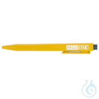 Kugelschreiber Clip, einziehbar, Schrift: schwarz | Kunststoff, detektierbar...