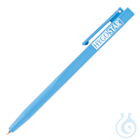 Kugelschreiber Eco | Kunststoff, detektierbar Gehäuse: blau, Schrift: blau,...