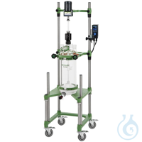10L UnJacketed Cylindrical Process Filter Reactor System Complete, Air Motor
Chemglass unjacketed...