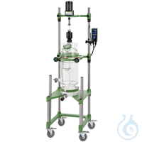 10L Jacketed Cylindrical Process Filter Reactor System Complete, Electric Motor

Chemglass...