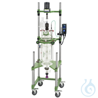10L Process Reactor, Complete, Electric Motor, Mechanical Bearing, 70.1