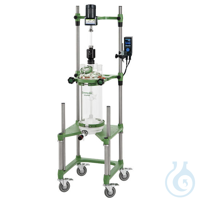 20L UnJacketed Cylindrical Process Filter Reactor System Complete, Air Motor
Chemglass unjacketed...