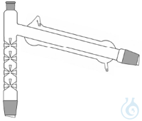 4Articoli simili a: Raccordo a ponte con Vigreux e Liebig M=100mm 2 fem.NS14/23 + 2 masc.NS14/23...
