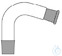 4Articoli simili a: Raccordo curvo Duran angolo di 75&deg; tipo &ldquo;B&rdquo; cono femmina NS14/23 + maschio...