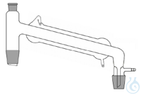 4Articoli simili a: Racc. a ponte con Liebig M=100mm presa da vuoto fem.NS14/23+2 coni...