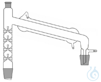 4Articoli simili a: Rac. a ponte con Vigreux e Liebig M=100mm e presa da vuoto 2 fem. + 2 masch....