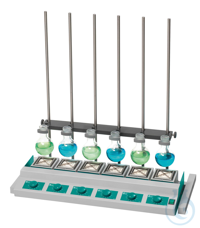 Infrarotbrenner IRB 6 Beschreibung
Modulares Laborheizgerät mit 6 x IRB 1 in...