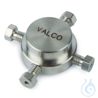 Fittings Valco Valco Internal Cross 1/16" tube 0.75 bore Frachtkosten pro...