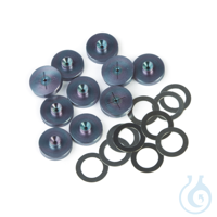 Inlet Seals 0.8mm Siltek Cross Disk Pack of 10 for HP GCs Frachtkosten pro...