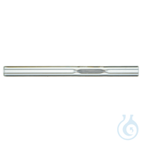 Split Precision Liner 2mm x 6.3 x 78.5 for Agilent GCs Deact. w/Deact. Wool...