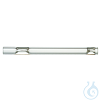 Recessed Dbl Gooseneck Liner 4mm x 6.5 x 78.5 for Agilent GCs Deact. 5pk...