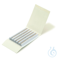 Split Liner w/Glass Frit 4mm x 6.3 x 78.5 for Varian GCs Siltek Deact. 5pk...