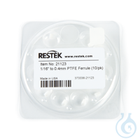 Ferrule PTFE 1/16" x 0.4mm Pack of 10 Frachtkosten pro Bestellung: 12,50 €...