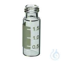 Vials 2ml Clear 9mm Thread w/Grad Marking Spot 100PK Frachtkosten pro...