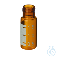 Vials 2ml Amber 9mm Thread w/Grad Marking Spot 100PK Frachtkosten pro...