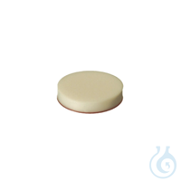 Vial Cap Septa 8mm x 0.065" Pack of 1000 Red PTFE/White Silicone Frachtkosten...