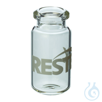 Vials Headspace 10ml Clear 23x46mm Rounded Bottom Pack of 100 Frachtkosten...