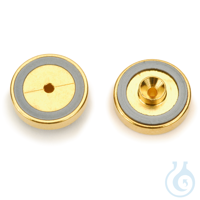 Gold Plated Inlet Seal Dual Vespel Ring 1.2mm ID 2pk Frachtkosten pro...
