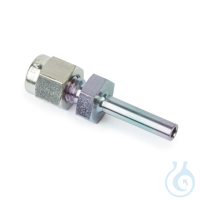 Sulfinert Fitting 1/8" to 1/16" Tube End Reducer Sulfinert Coated...