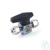 Valve Sulfinert Plug Valve 2-Way Straight 1/4" Fittings Frachtkosten pro...